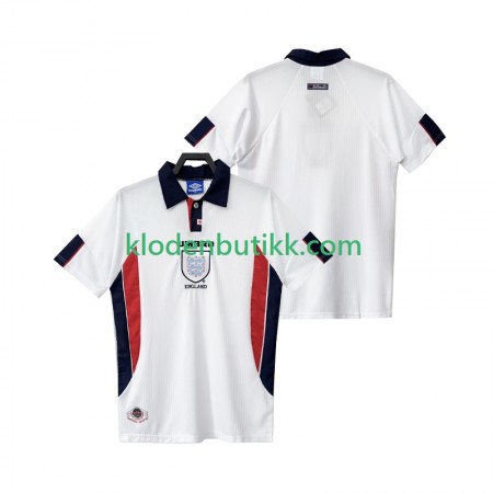 England Retro Hjemme Fotballdrakt 1998 Kortermet